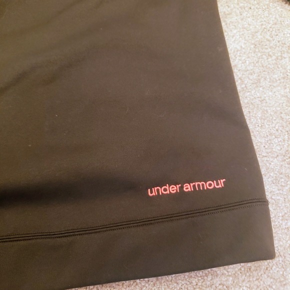 Under‎ Armour Green Drawstring Kangaroo Pocket Ribbed Cuffs Hoodie Med - Picture 5 of 11